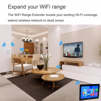 300Mbps WiFi Repeater ασύρματος ενισχυτής σήματος Wi-Fi Range Extander 2.4G Repetidor 802.11N Network Booster AP WPS US/EU Plug