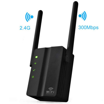 Repetor WiFi de 300 Mbps Amplificator de semnal fără fir Extensor de gamă Wi-Fi Repetitor 2.4G Repetitor 802.11N Amplificator de rețea AP WPS Priză SUA/UE