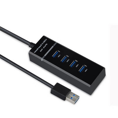 4 portos 5 Gbps nagy sebességű USB 3.0 hub Splitter USB 3.0 kompatibilis usb2.0 és 1.1 technológiával Támogatás Andrews IPhone 6 7 telefontöltésekhez