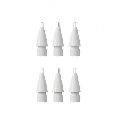 6 ks hrotov na ceruzky, tiché písanie, citlivosť pera, jemné ovládanie čiar, skicovanie, stylus, hroty pre Apple Pencil 1. a 2. generácie