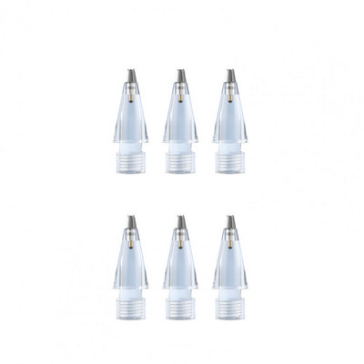 6 ks hrotov na ceruzky, tiché písanie, citlivosť pera, jemné ovládanie čiar, skicovanie, stylus, hroty pre Apple Pencil 1. a 2. generácie