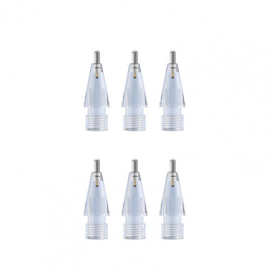 6 ks hrotov na ceruzky, tiché písanie, citlivosť pera, jemné ovládanie čiar, skicovanie, stylus, hroty pre Apple Pencil 1. a 2. generácie