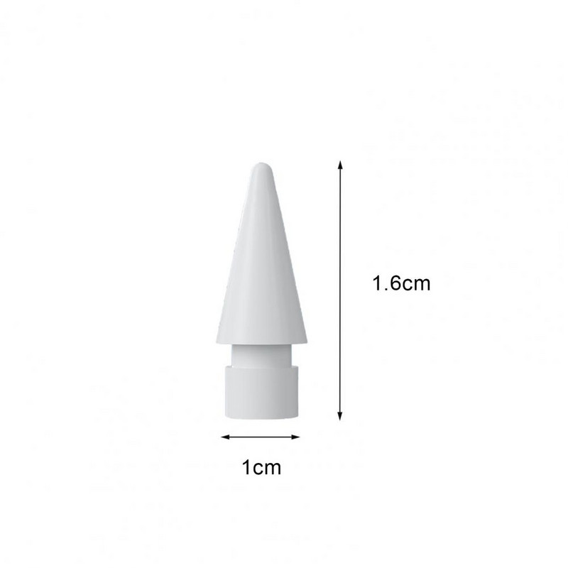 6 ks hrotov na ceruzky, tiché písanie, citlivosť pera, jemné ovládanie čiar, skicovanie, stylus, hroty pre Apple Pencil 1. a 2. generácie