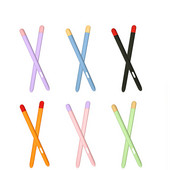 Samsung Galaxy Tab S6 Lite S7 tolltartóhoz, divatos színes védő szilikon táblagép toll Stylus érintőtoll hüvely bőrvédő