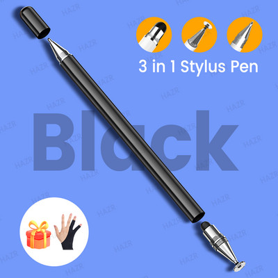 HAZR 3 u 1 Touch Screen Tablet Pen za iPad Xiaomi Samsung Apple Pencil Touch Pen za Tablet Phone Stylus Pen za Android iOS