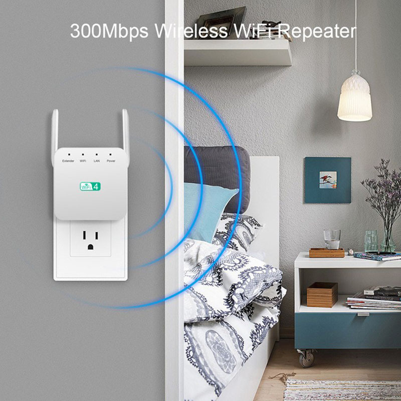 NOU repetitor Wifi wireless 2.4G 300Mbps Wi-Fi Extensor de rază lungă de semnal Wi-Fi Booster 802.11n/b/g Punct de acces pentru repetor