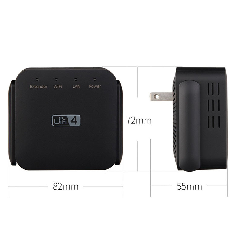 NOU repetitor Wifi wireless 2.4G 300Mbps Wi-Fi Extensor de rază lungă de semnal Wi-Fi Booster 802.11n/b/g Punct de acces pentru repetor