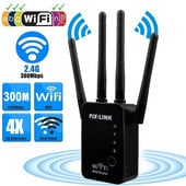 WiFi Repeater Wireless Router Pro 300Mbps 4 antene Extender Pojačalo Repeator Poklopac signala Extender Range Extender