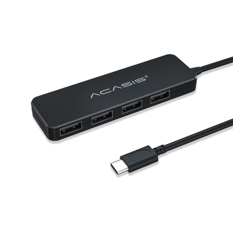 Hub ușor Adaptor USB USB 3.0 USB 2.0 Splitter extern cu 4 porturi de mare viteză pentru PC iMac Laptop Accesorii pentru computer