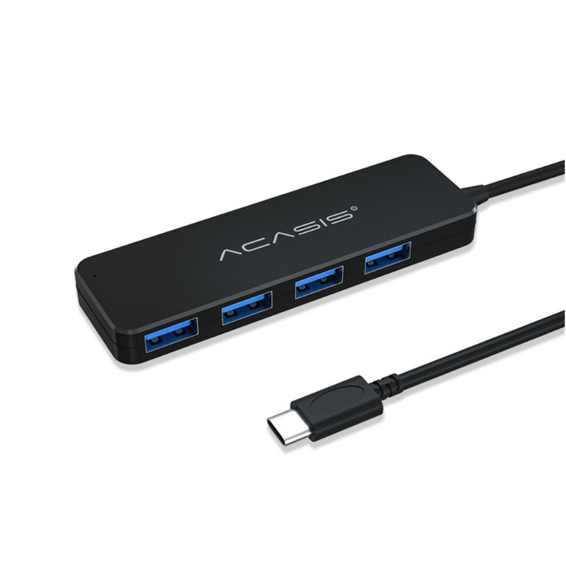Hub ușor Adaptor USB USB 3.0 USB 2.0 Splitter extern cu 4 porturi de mare viteză pentru PC iMac Laptop Accesorii pentru computer