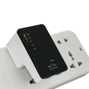 300Mbps Mini Wi-Fi Repeater Router AP Repeator Ενισχυτής LAN WISP Bridge Wall Wi-Fi Extender EU/US/UK/AU Plug
