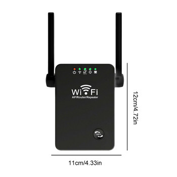 2,4 GHz Network Expander Booster IEEE 802.11 300Mbps WiFi Extenders Signal Booster 3 Λειτουργίες ΕΕ/ΗΠΑ Βύσμα με καλώδιο δικτύου για το σπίτι