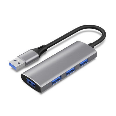Adaptor Hub de mare viteză Hub USB Mini USB 2.0 Splitter cu 4 porturi pentru PC Laptop