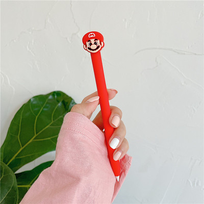 Kawaii aranyos puha szilikon tokok Apple Pencil 1 Case Tablet érintőtollhoz Cartoon Stylus Cover Esésgátló Apple Ceruza 1.
