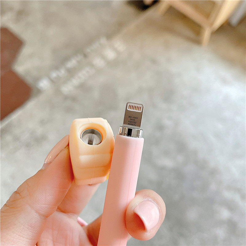 Kawaii aranyos puha szilikon tokok Apple Pencil 1 Case Tablet érintőtollhoz Cartoon Stylus Cover Esésgátló Apple Ceruza 1.