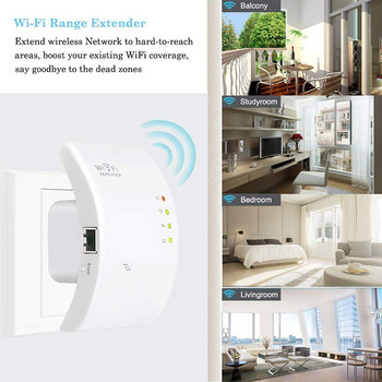 Ασύρματο WiFi Router Range Extender Wi-fi Repeater 300Mbps 2,4Ghz Ενισχυτές σήματος Ενισχυτής δικτύου 802.11n/b/g wi fi Expend