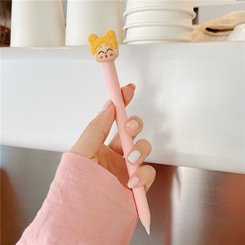 Kawaii Cute θήκες σιλικόνης για Apple Pencil 2 Case Tablet Pencil Touch Pen Cartoon Stylus Cover Anti-fall for Apples Pencil 2nd