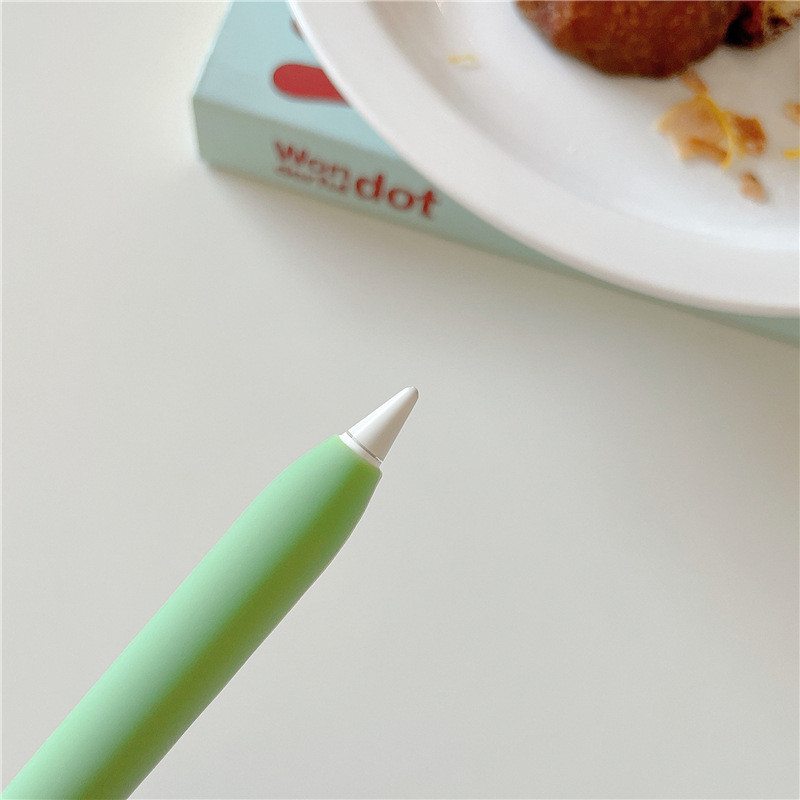 Kawaii mieli minkšti silikoniniai dėklai, skirti Apple Pencil 2 Case Tablet Touch Pen Cartoon Stylus Cover Apsaugos nuo kritimo, Apples Pencil 2nd