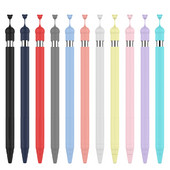 Apple Pencil 1 Case Pencil Case Planšetdatoram Touch Stylus Pen aizsargvāciņš Apple 1 paaudzes zīmulim Cute Silicone Case