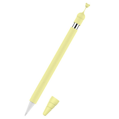 Apple Pencil 1 Case Pencil Case Planšetdatoram Touch Stylus Pen aizsargvāciņš Apple 1 paaudzes zīmulim Cute Silicone Case