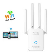 Ασύρματο Repeater Wifi Router 300M Ενισχυτής σήματος Επέκταση 4 δρομολογητή κεραίας Ενισχυτής σήματος Κατάλληλος για οικιακό γραφείο