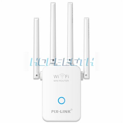 Ασύρματο Repeater Wifi Router 300M Ενισχυτής σήματος Επέκταση 4 δρομολογητή κεραίας Ενισχυτής σήματος Κατάλληλος για οικιακό γραφείο