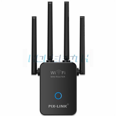 Ασύρματο Repeater Wifi Router 300M Ενισχυτής σήματος Επέκταση 4 δρομολογητή κεραίας Ενισχυτής σήματος Κατάλληλος για οικιακό γραφείο