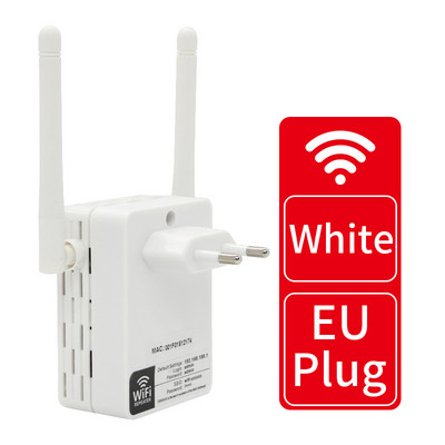 Vezeték nélküli Wifi Repeater 300Mbps Wifi Extender 2.4G Wifi Signal Booster Otthoni Wifi Router Tartományerősítő Router móddal