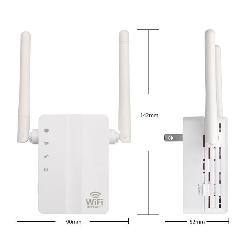 Repetor fără fir de 300 m Amplificator de semnal WiFi Extender Wifi Repetor Wifi cu rază lungă