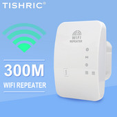 TISHRIC M-95A vezeték nélküli átjátszó 300M Wifi jelerősítő hálózati bővítő router Wifi erősítő otthoni irodába