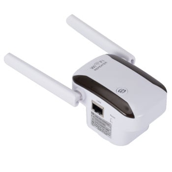 Grwibeou WiFi WiFi Repeater Router 2.4G 300Mbps Ενισχυτής σήματος δικτύου WR229 IIEEE802.11 b/g/n 2 κεραία WiFi Booster Home