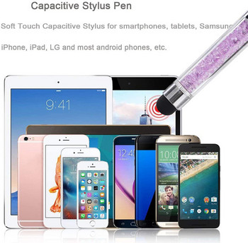 Magcle 10Pc/Lot Universal Crystal Stylus Pen стилус Капацитивен сензорен екран писалки за рисуване Молив за Apple Table Android Xiaomi