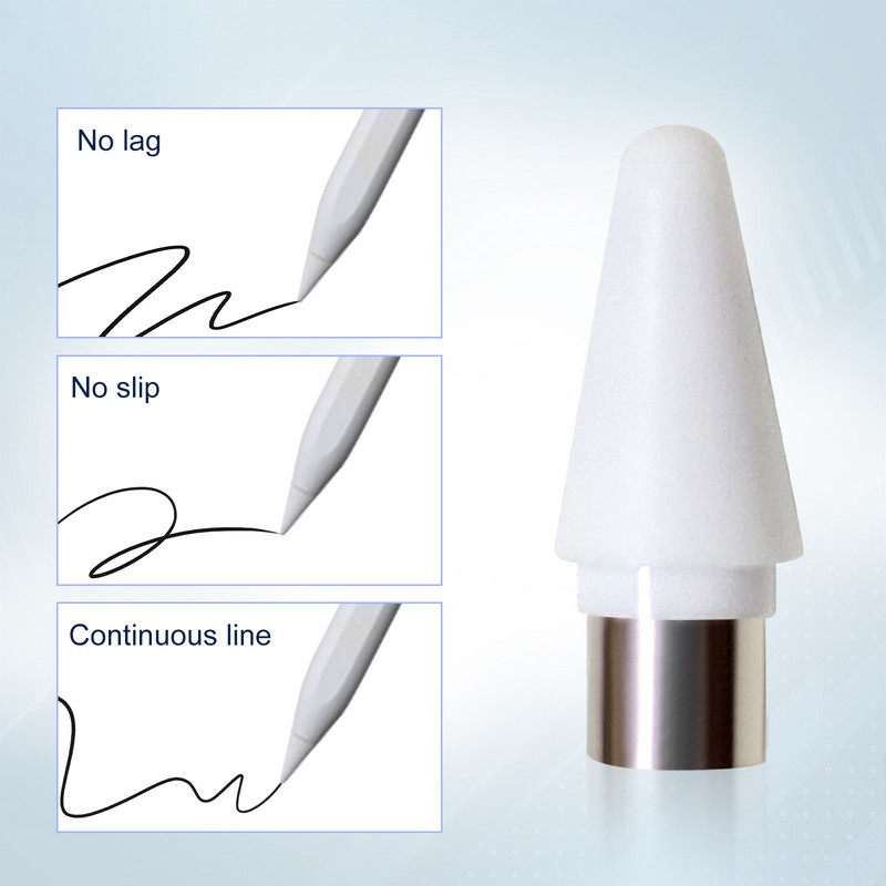 2/3/4PCS vrhova za olovke za Weikdury WKD503 Generation Stylus Pen Nib Refill Zamjena za bijeli i crni Stylus Nib