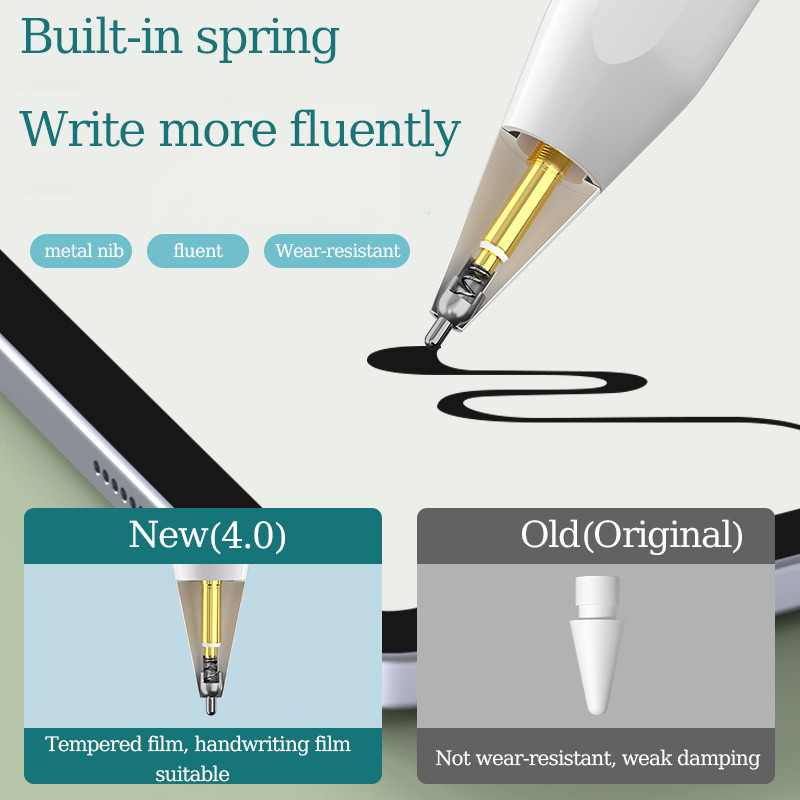 EGYAL 애플펜촉 Ceruzacsúcsok Apple Pencil 1. / 2nd Generation 4.0-hoz iPad Stylus Nibhez 애플펜슬 펜촉 2022 Új Stylus Toll