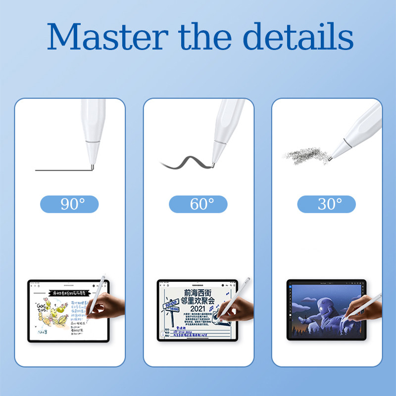 EGYAL 애플펜촉 Ceruzacsúcsok Apple Pencil 1. / 2nd Generation 4.0-hoz iPad Stylus Nibhez 애플펜슬 펜촉 2022 Új Stylus Toll