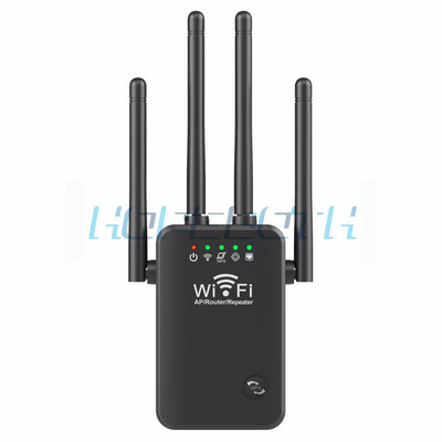WiFi produživači Pojačivač signala 2,4 GHz WiFi pojačalo 300 Mbps Jednostavno postavljanje 4 antene velikog dometa za dom s Ethernet priključkom