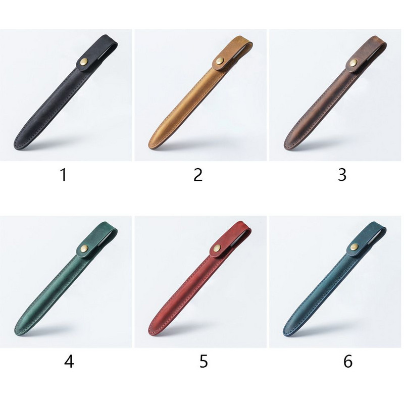 Apple Pencilhez 1/2 tok iPad ragadós tartó táblagéphez érintőceruza toll tok tasak táskák lóbőr védő hüvely borítás