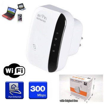 PIXLINK WiFi WiFi Repeater Signal Amplifier 802.11N/B/G Επέκταση εύρους Wi-Fi 300Mbps Network Booster Repetidor WpsEncryption