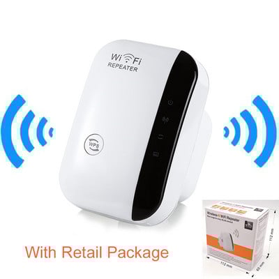 PIXLINK WiFi WiFi Repeater Signal Amplifier 802.11N/B/G Επέκταση εύρους Wi-Fi 300Mbps Network Booster Repetidor WpsEncryption