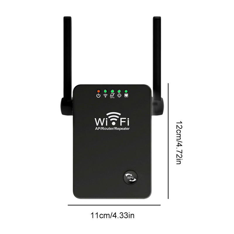 WiFi Repeater AP Bežični Usmjerivač 2,4 GHz Dual Band Repeater Booster Pojačivač signala Mreža Široka pokrivenost Dugi domet za dom