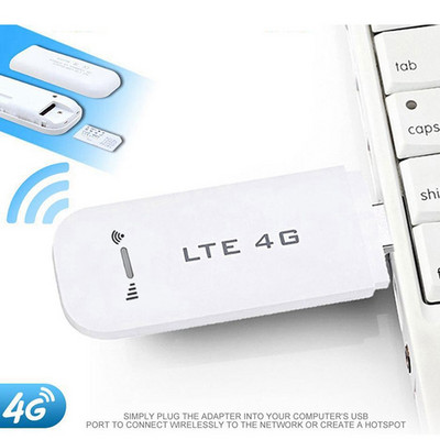 4G USB Dongle Wifi рутер 150Mbps Wifi модем Stick Безжичен рутер Мрежов адаптер със слот за SIM карта