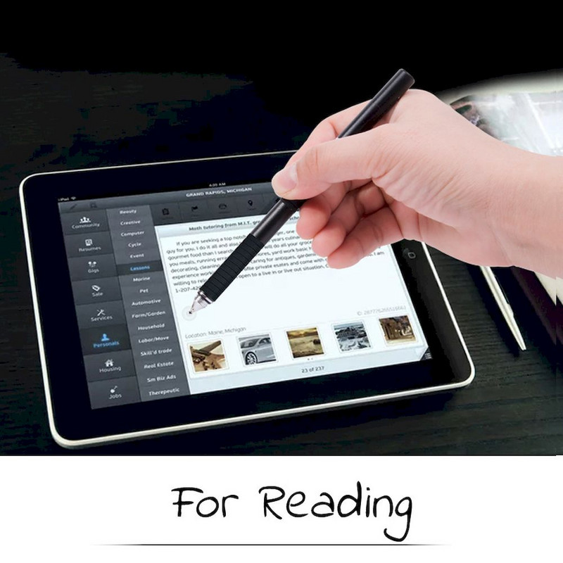 PINZHENG 2 u 1 univerzalna olovka za dodir za iPad iPhone Xiaomi tablet olovka za dodir Kapacitivna olovka za crtanje mobilnih telefona