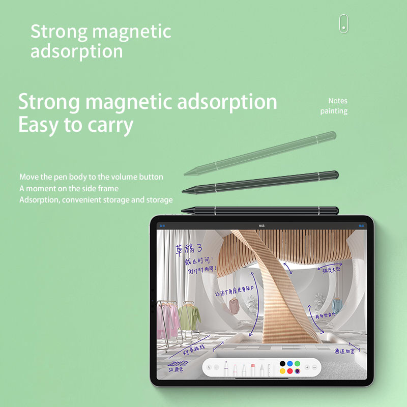 Pieštukas Apple Pieštukas Appl Pieštukas iPad 2022 2021 2020 2019 2018 Air 5 Stylus Pen 애플펜슬 Skirtas Android iOS planšetiniam telefonui