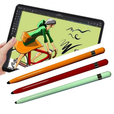 Stylus s dvije glave Tablet Smartphone Stylus olovka Univerzalna zamjena Mekana olovka za pisanje Crtanje Kapacitivna olovka za zaslon osjetljiv na dodir