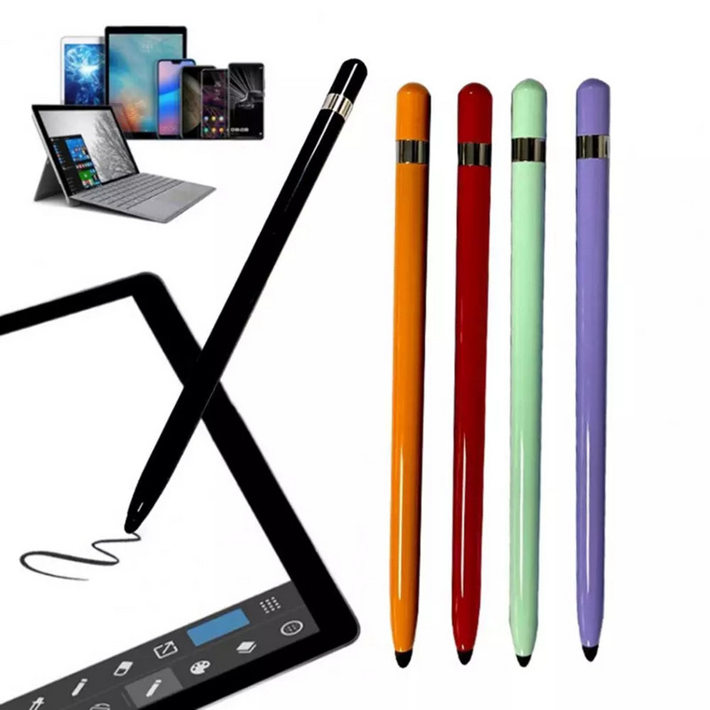 Stylus s dvije glave Tablet Smartphone Stylus olovka Univerzalna zamjena Mekana olovka za pisanje Crtanje Kapacitivna olovka za zaslon osjetljiv na dodir