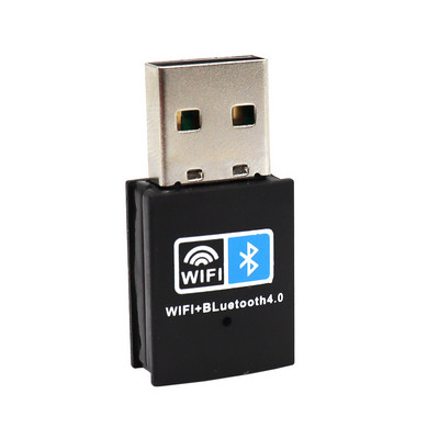 150Mbps WiFi Bluetooth belaidis adapteris USB adapteris 2.4G Bluetooth V4.0 Dongle tinklo plokštė RTL8723BU, skirta staliniam nešiojamam kompiuteriui