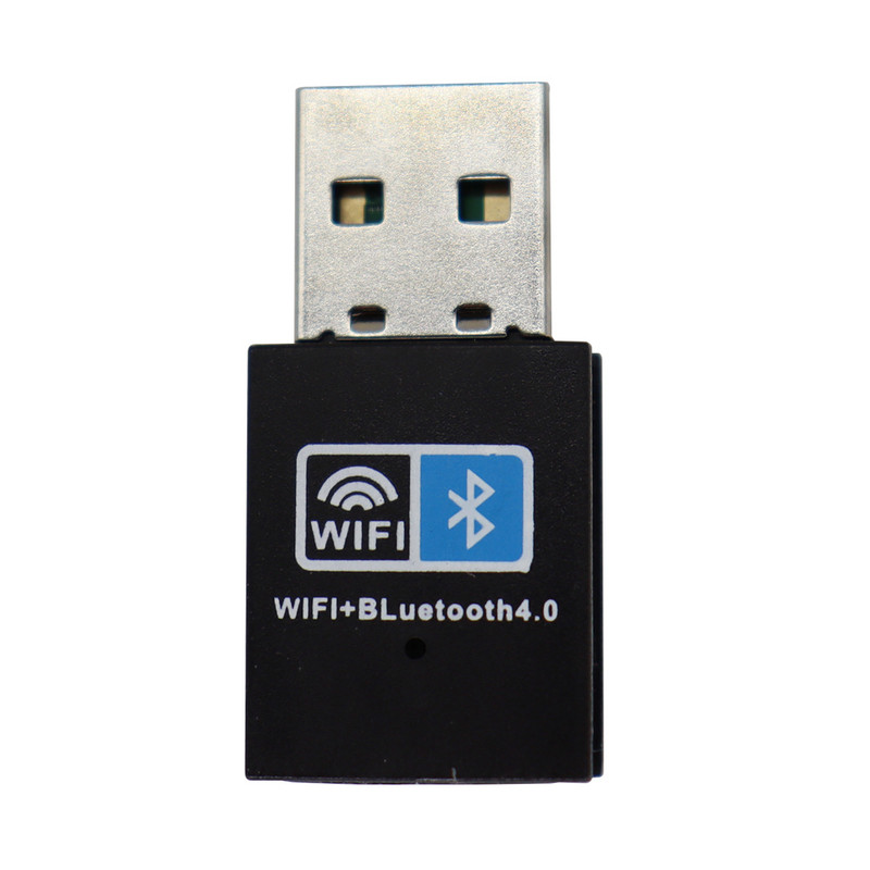 150Mbps WiFi Bluetooth belaidis adapteris USB adapteris 2.4G Bluetooth V4.0 Dongle tinklo plokštė RTL8723BU, skirta staliniam nešiojamam kompiuteriui