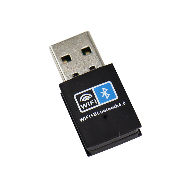150Mbps WiFi Bluetooth belaidis adapteris USB adapteris 2.4G Bluetooth V4.0 Dongle tinklo plokštė RTL8723BU, skirta staliniam nešiojamam kompiuteriui