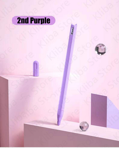 Silikónové puzdro pre Apple Pencil 1 a 2, ochranné puzdro pre iPad 1. a 2. generácie, mäkké, pre iPad 1. a 2. generácie.