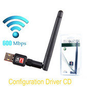 600M Mini USB 2.0 Wireless Network Card Computer WIFI Receptor Transmițător